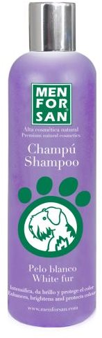 Menforsan Šampón na zosvetlenie bielej srsti pre psy 300 ml