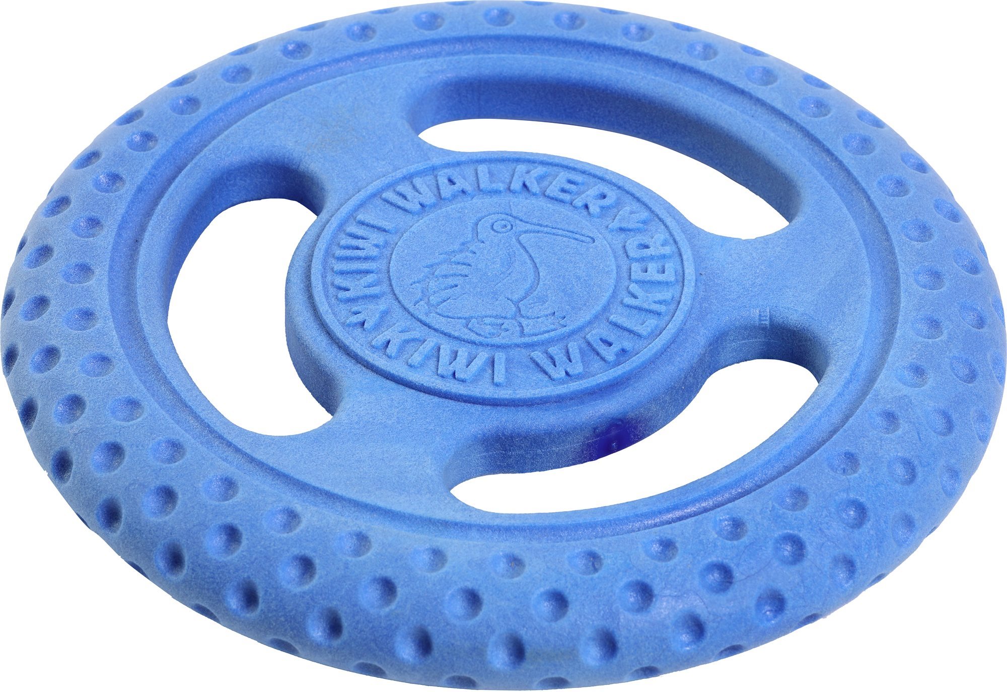 Kiwi Walker Lietacie a plávacie frisbee z TPR peny 22 cm modrá