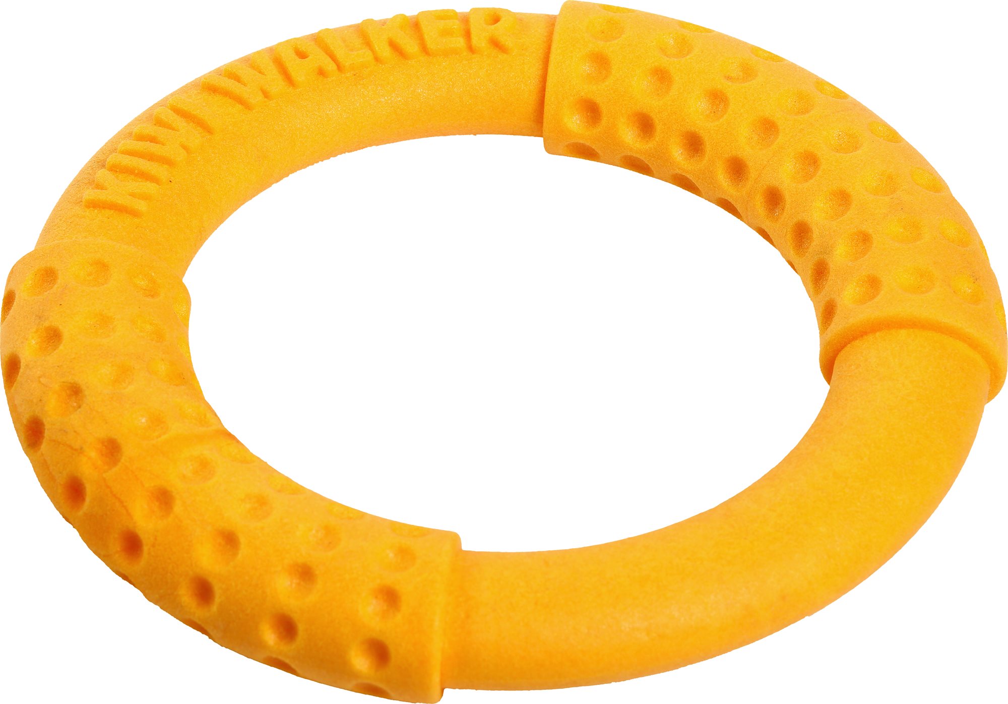 Kiwi Walker Hádzací a plávací kruh z TPR peny 18 cm oranžová