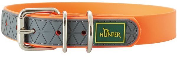 Hunter obojok Convenience, oranžový 38 – 46 cm