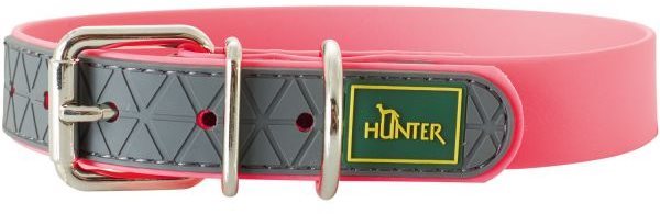 Hunter obojok Convenience, ružový 38 – 46 cm