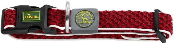 Hunter obojok Hilo Vario Basic, červený 30 – 43 cm