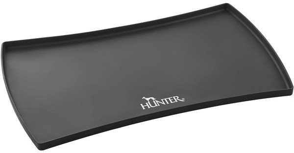 Hunter podložka pod misky, čierna S