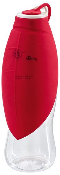 Hunter fľaša s miskou List, červená 550 ml