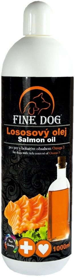 FINE DOG Lososový olej 1000 ml
