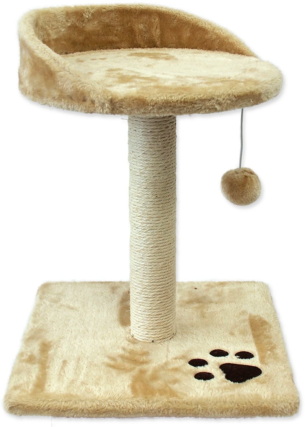 Magic Cat Odpočívadlo MC Lilly 34 × 34 × 45 cm tm. béžové