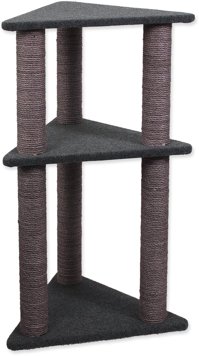 Magic Cat Odpočívadlo MC Elena 56 × 50 × 113 cm koberec sivé