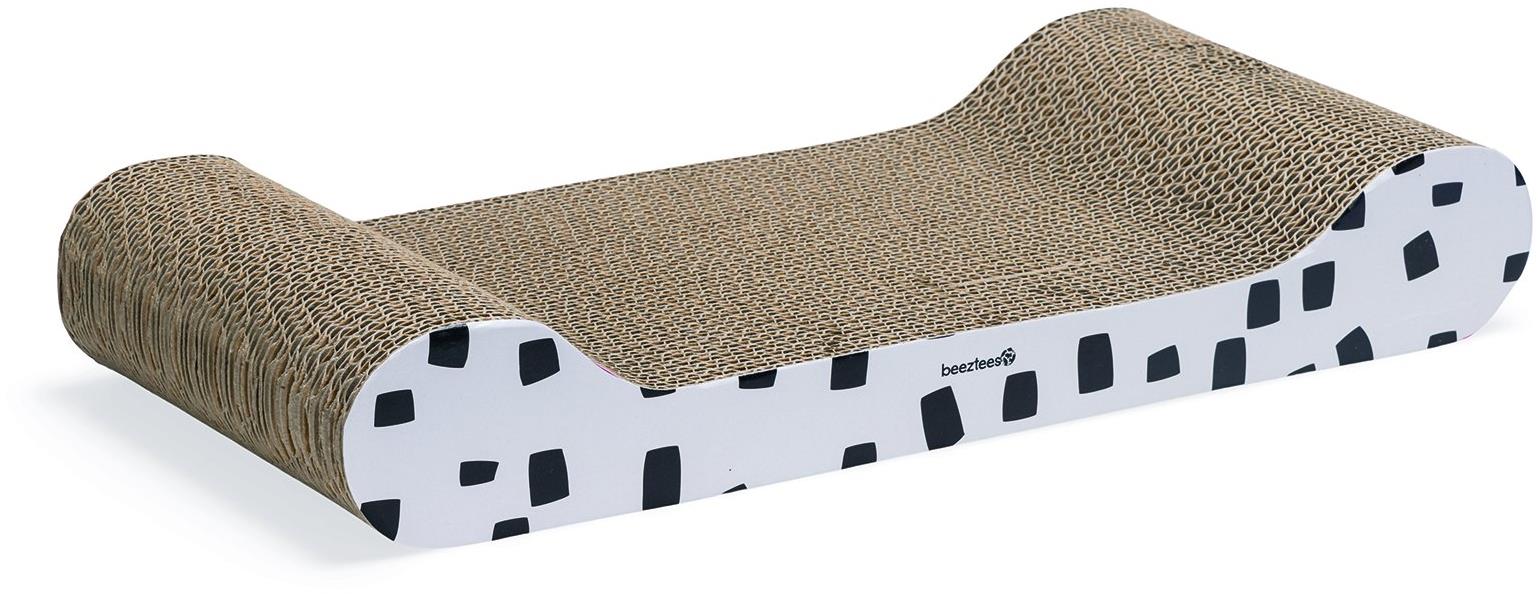 Beeztees Škrabadlo pre mačky kartónové SOFA 49 × 22 × 7,5 cm