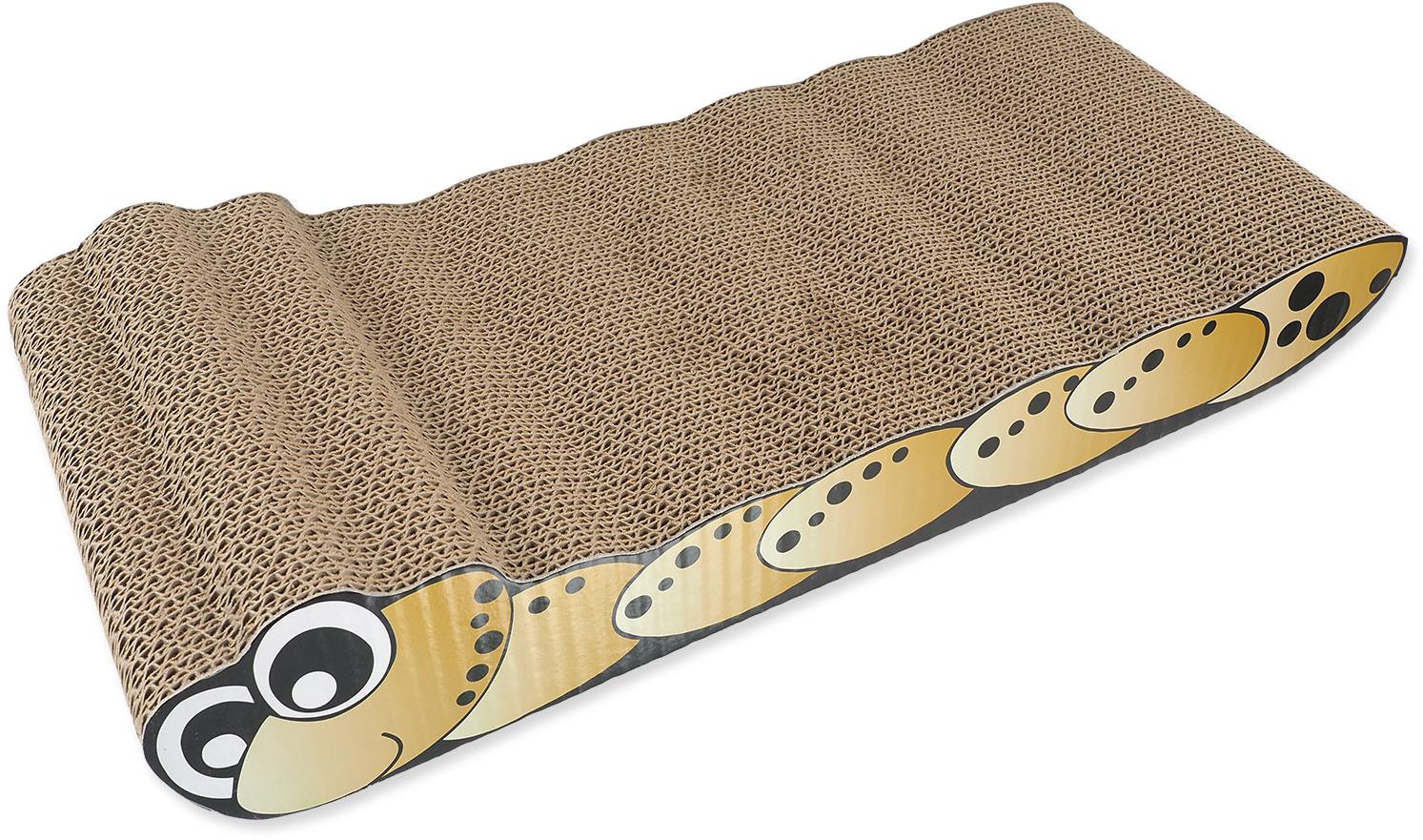 Magic Cat Škrabadlo Húsenica kartónové 50 × 22 × 9 cm