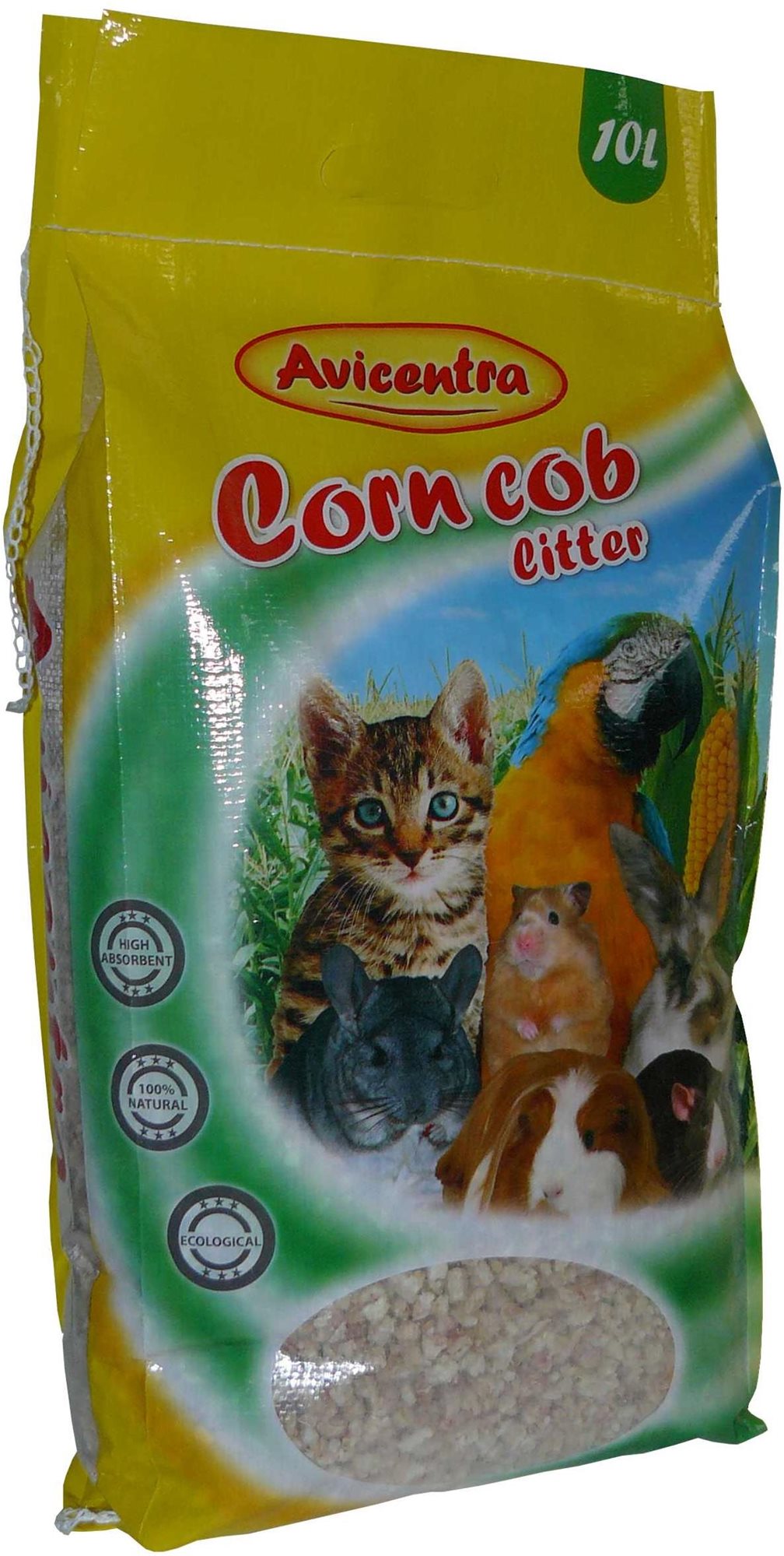 Avicentra Stelivo kukuričné hrubé 10 l