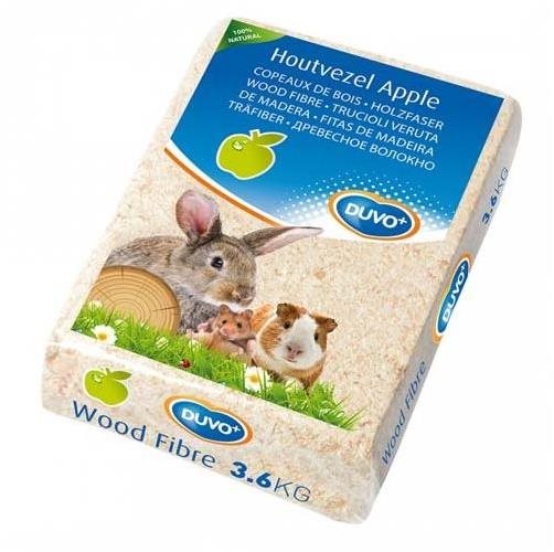 DUVO+ Podstielka pre hlodavce hobliny s vôňou jablka 3,6 kg