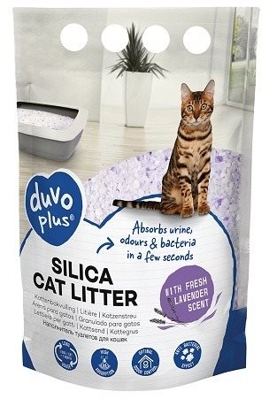 DUVO+ Podstielka silikónová s vôňou levandule 5 l