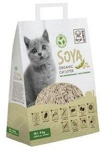 M-PETS Stelivo sójové prírodné 10 L 100 % rozložiteľné