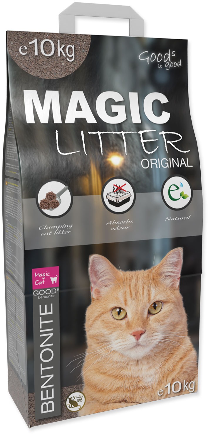 Magic Cat Kočkolit Magic Litter Bentonite Original 10 kg