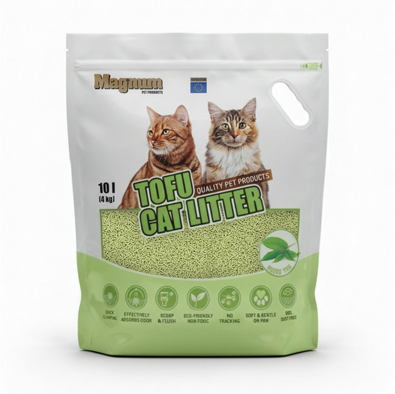 Magnum Tofu podstielka zelený čaj 6 l