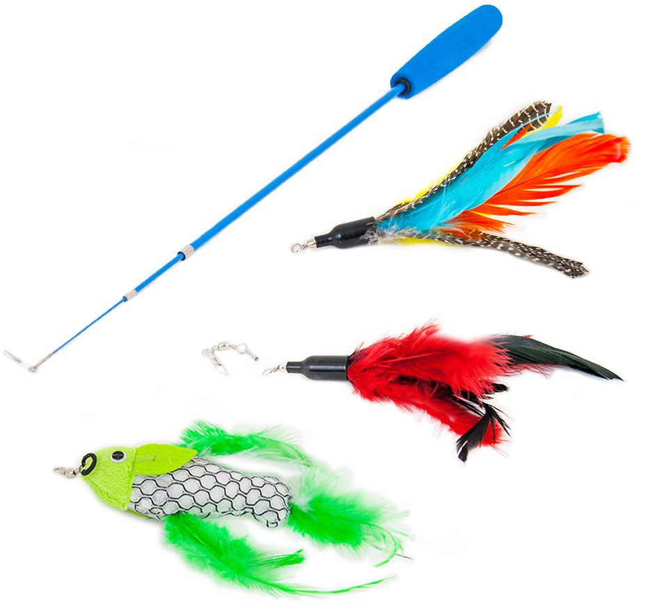 Akinu Udica pre mačky s pierkami sada II.
