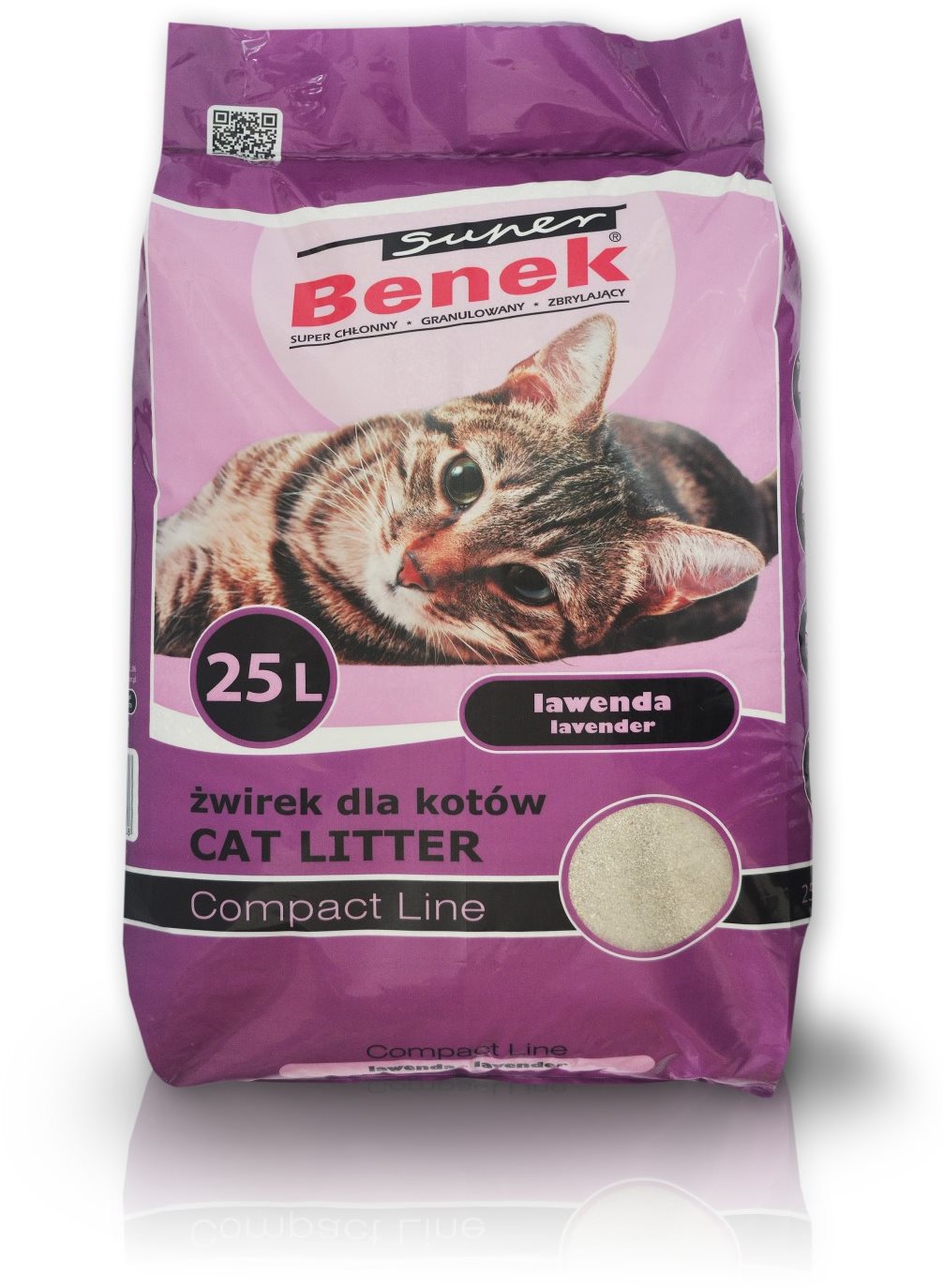 Super Benek Compact Lavender 25 l
