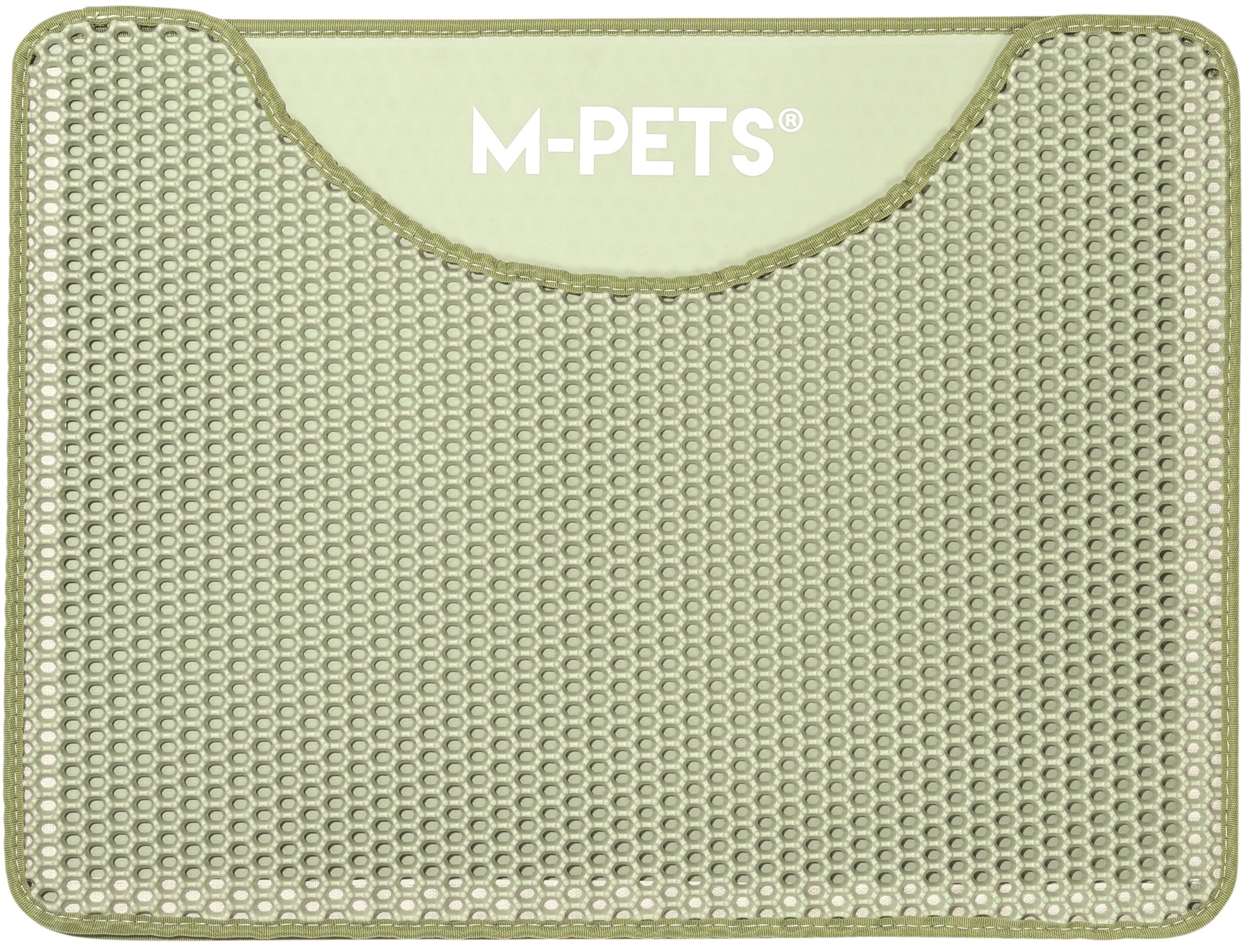 M-Pets DUPLEX Predložka k mačacej toalete 60 × 45 cm zelená