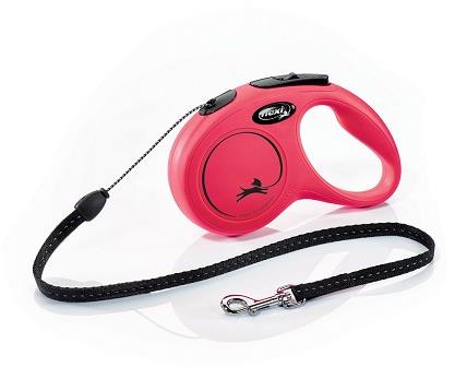 Flexi New Classic lanko červené S 5 m do 12 kg