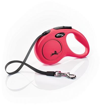 Flexi New Classic páska červená S 5 m do 15 kg
