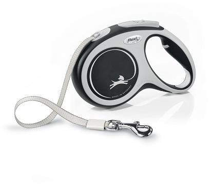 Flexi New Comfort páska čierna M 5 m do 25 kg