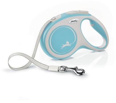 Flexi New Comfort páska svetlomodrá M 5 m do 25 kg