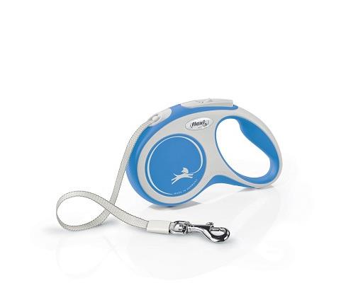 Flexi New Comfort páska modrá S 5 m do 15 kg