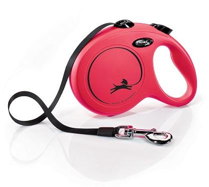 Flexi New Classic páska červená L 5 m do 50 kg