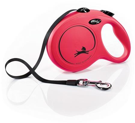 Flexi New Classic páska červená L 8 m do 50 kg