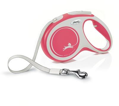 Flexi New Comfort páska červená M 5 m do 25 kg