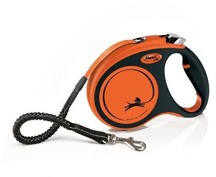 Flexi Xtreme páska Bungee oranžová M 5 m do 35 kg