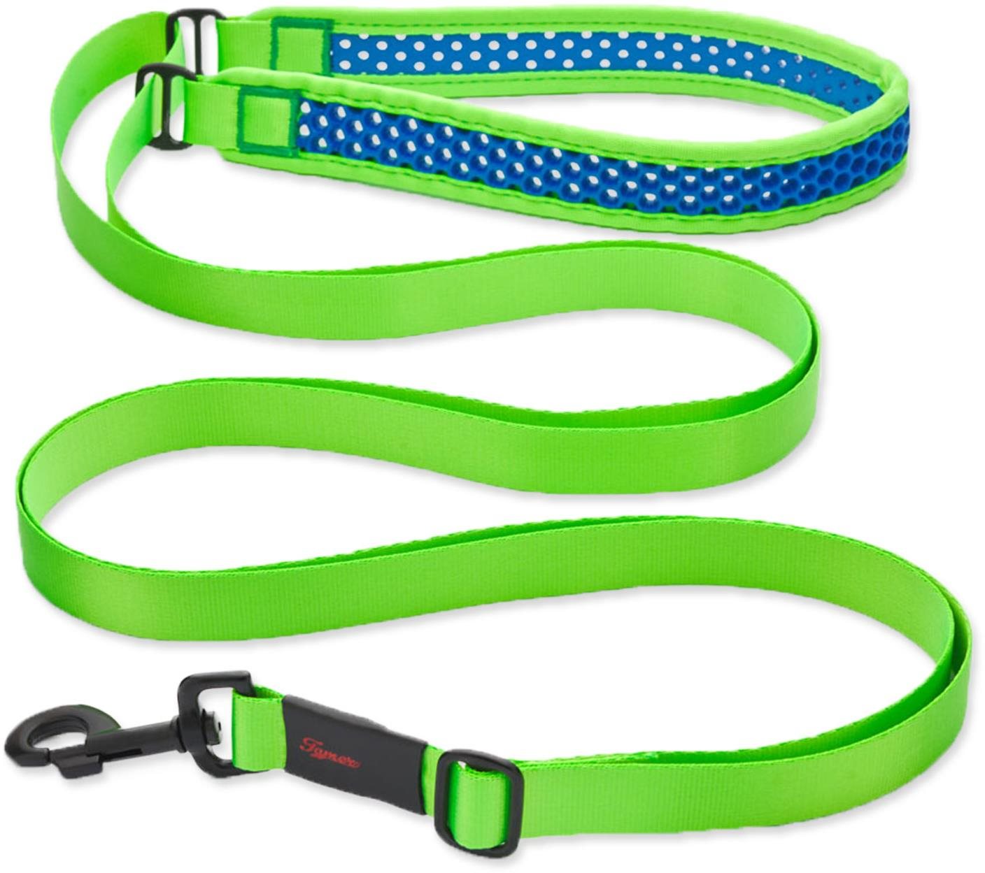 Tamer Softy predlžovacia vôdzka zeleno-modrá 300 × 2,8 cm