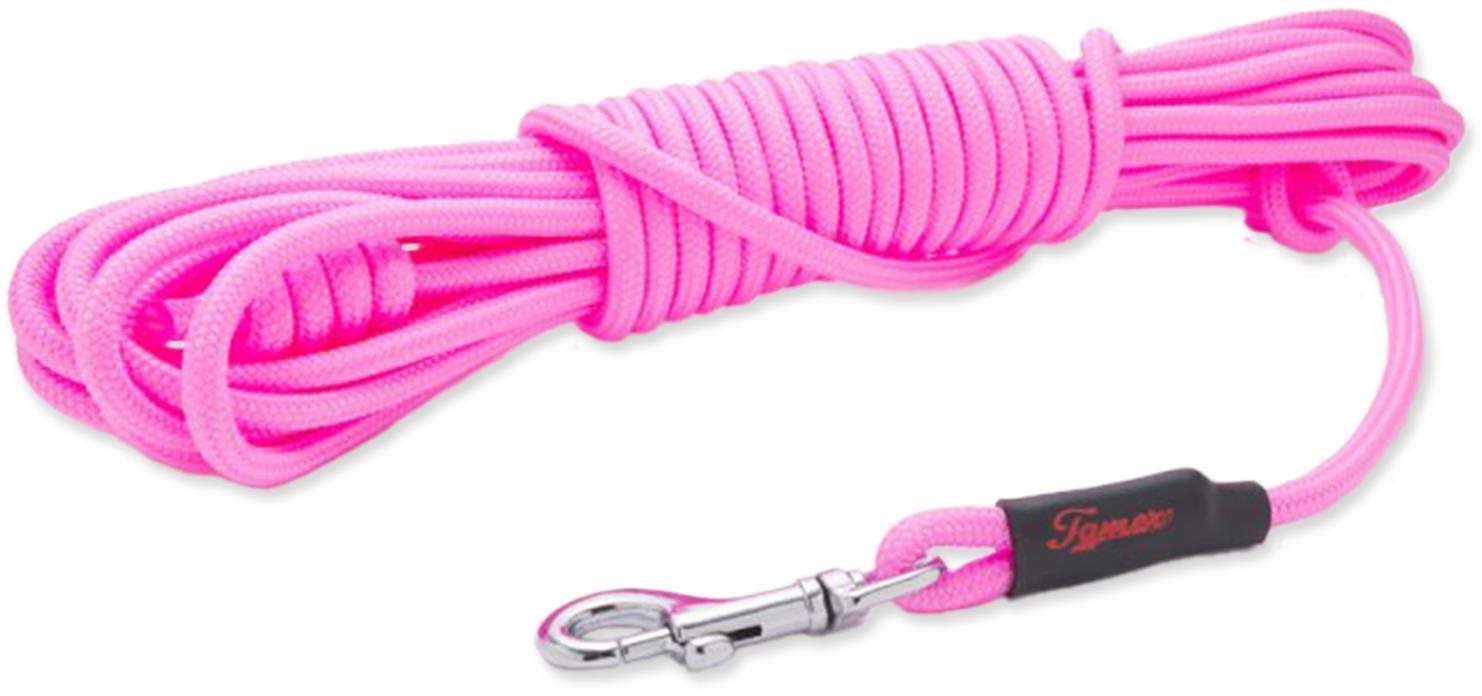 Tamer Stopovacia vôdzka lanová mini ružová 15 m