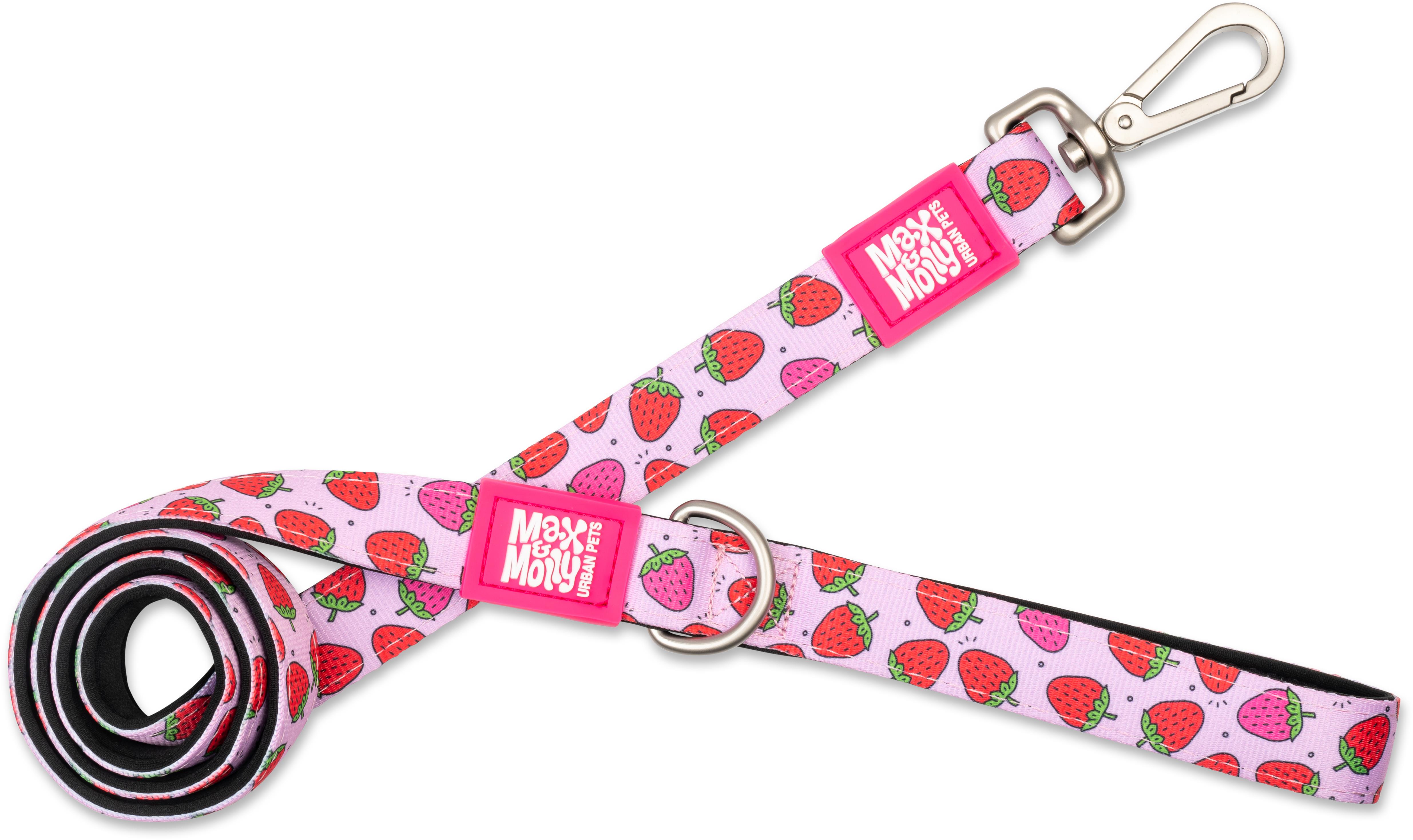 Max & Molly Vodítko krátke, Strawberry Dream, Veľkosť S