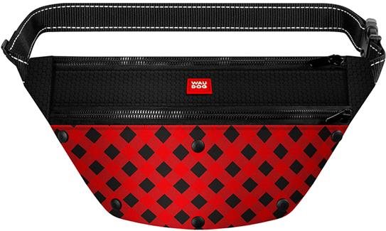 Waudog maškrtnícka kapsa/ľadvinka Červená kocka 33 × 17 × 10 cm