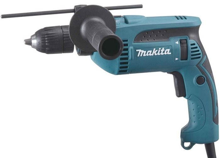 MAKITA Príklepová vŕtačka s kufrom, rýchloskľučovadlo 1,5 – 13 mm, 680 W HP1641K
