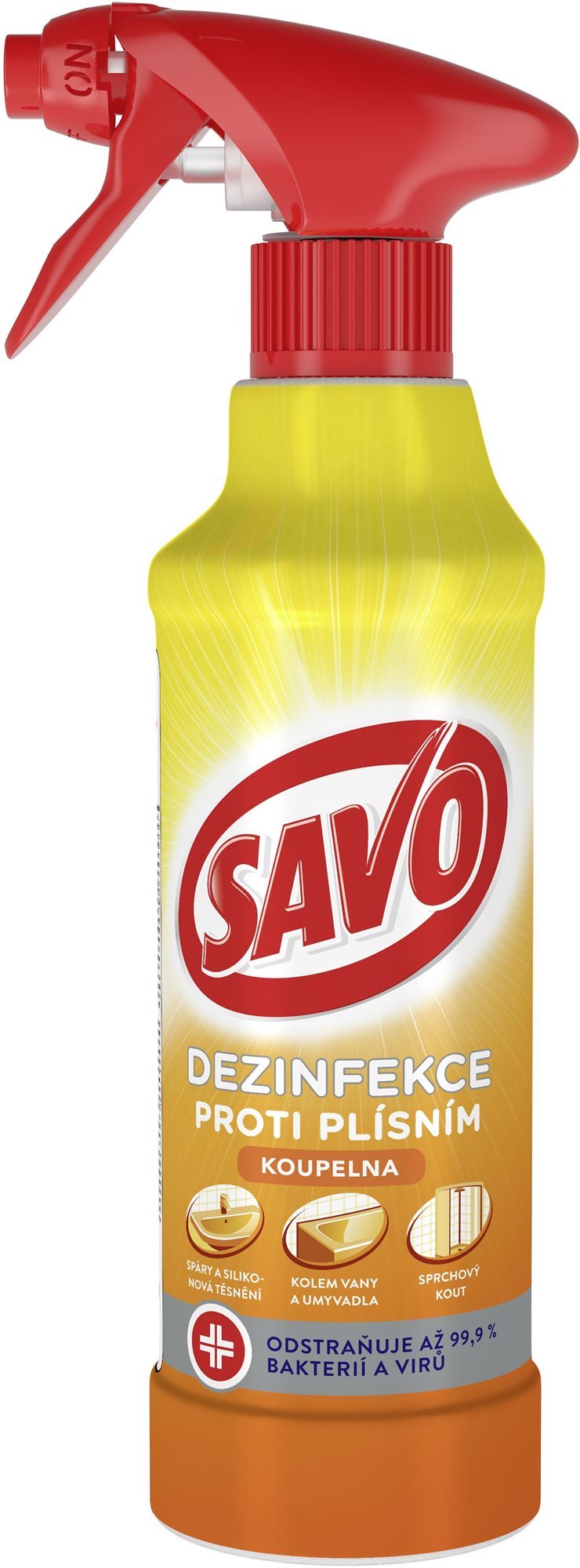 SAVO proti plesniam, kúpeľňa, 500 ml