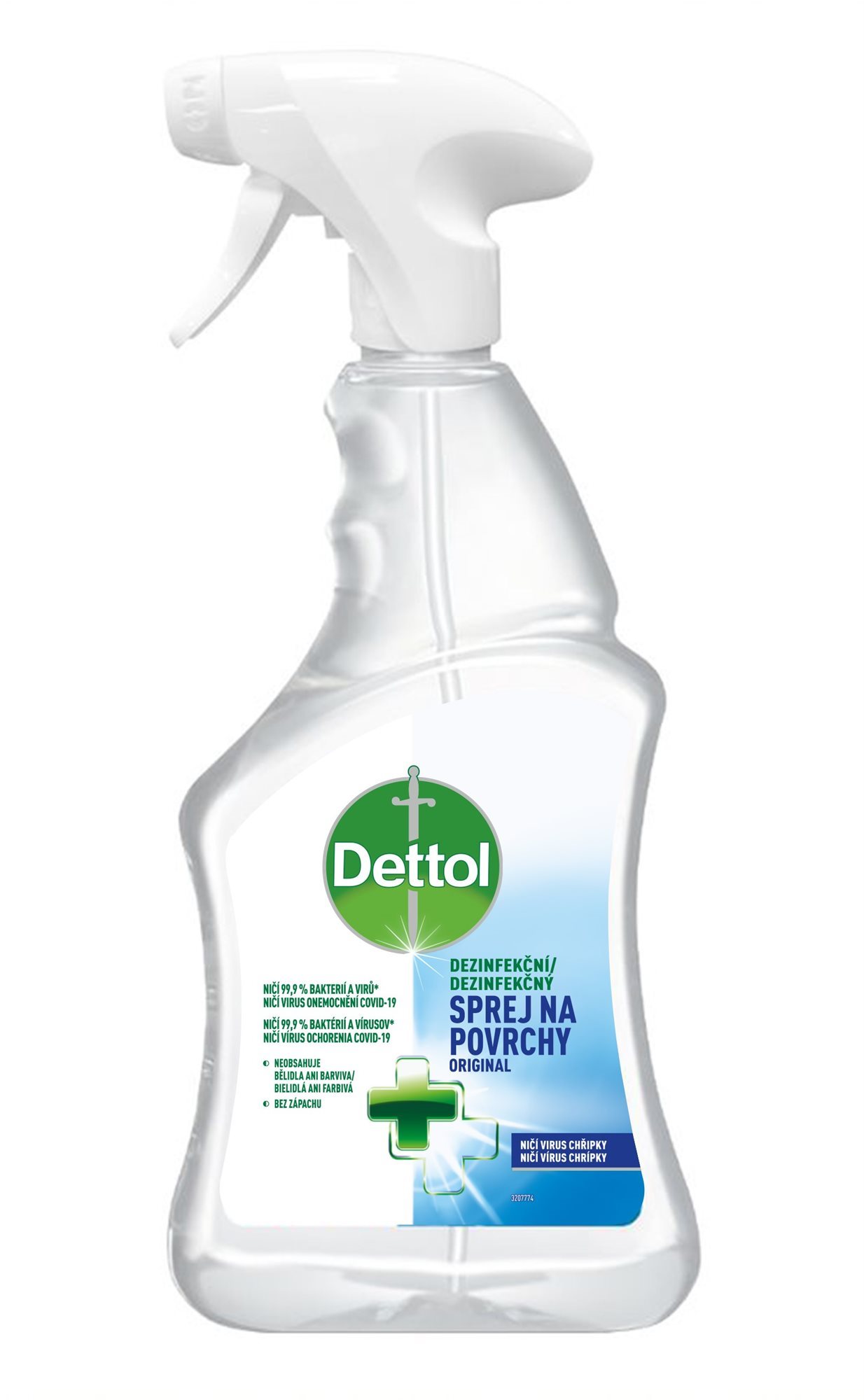 DETTOL Dezinfekčný sprej na povrchy Original 500 ml