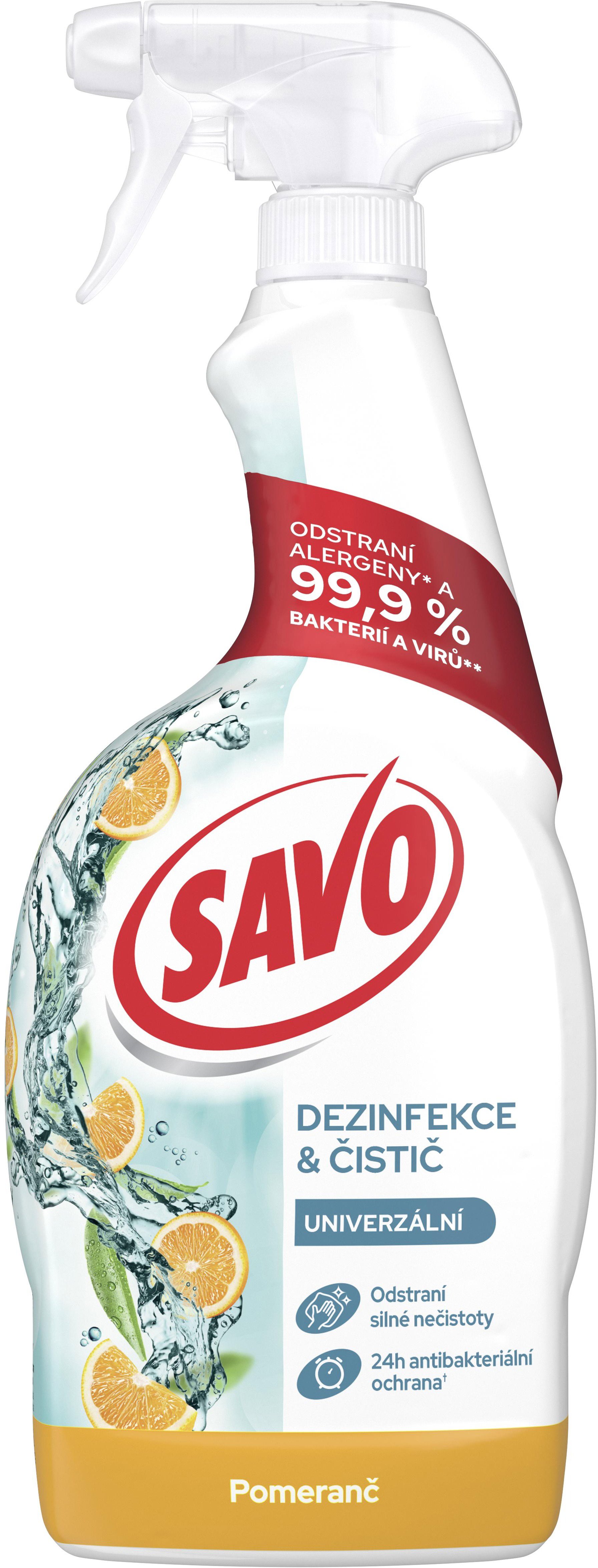 SAVO, univerzálny sprej, pomaranč, 700 ml