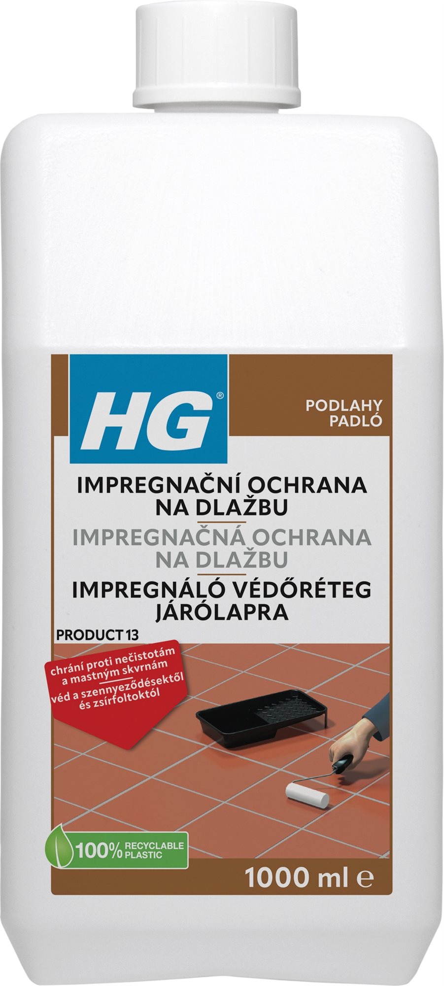 HG impregnačný ochranný prostriedok na dlažbu 1 000 ml
