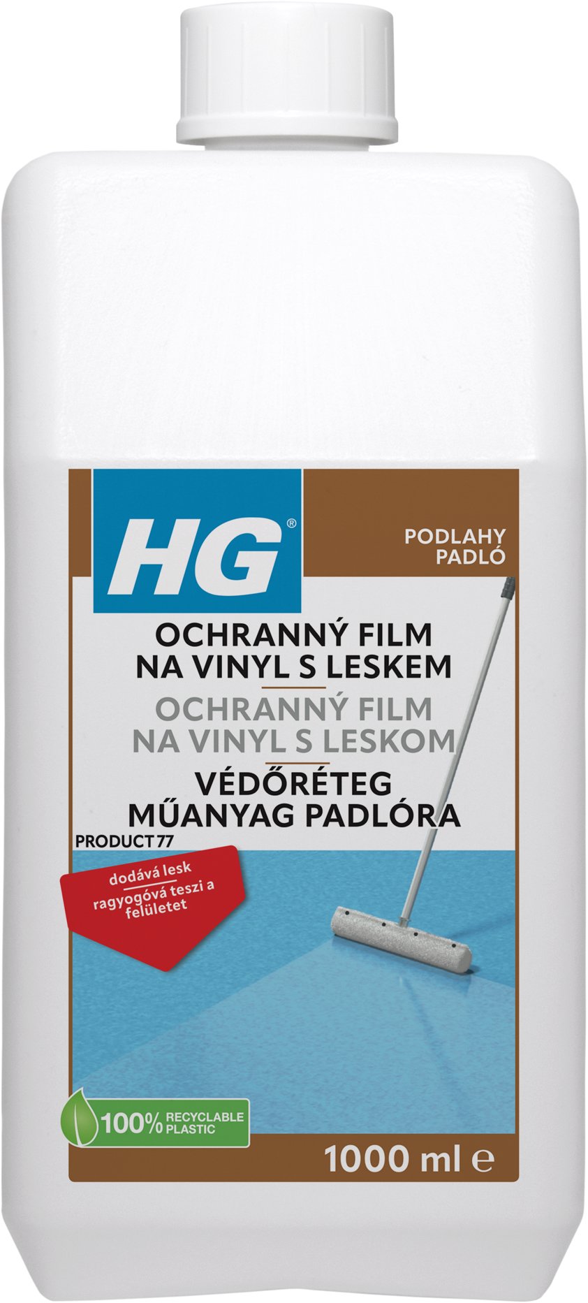 HG ochranný film na vinyl s leskom 1000 ml