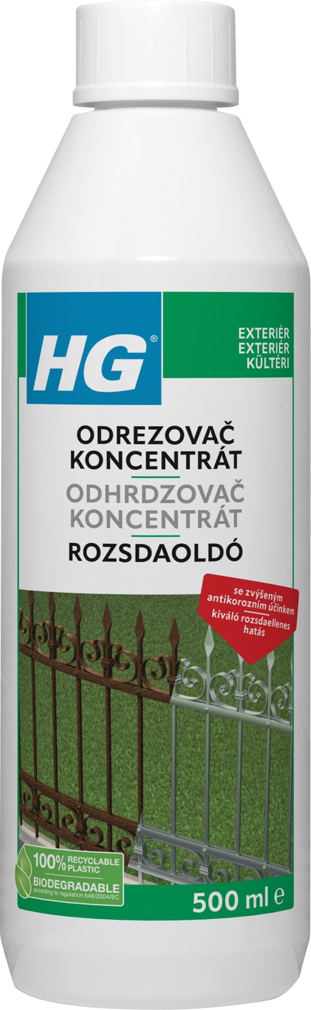 HG odhrdzovač (koncentrát) 500 ml