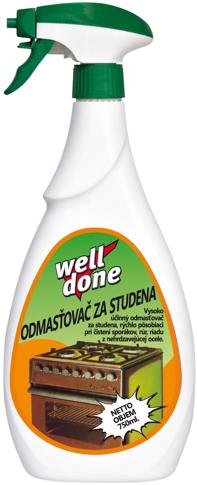 Well Done Odmasťovač za studena 750 ml