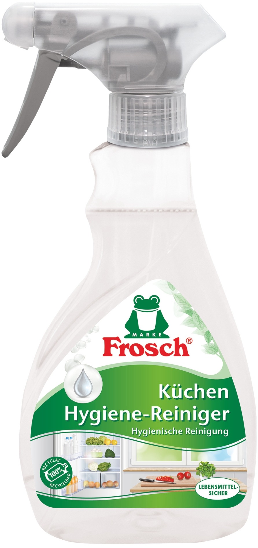 FROSCH Hygienický čistič chladničiek a iných kuchynských povrchov 300 ml