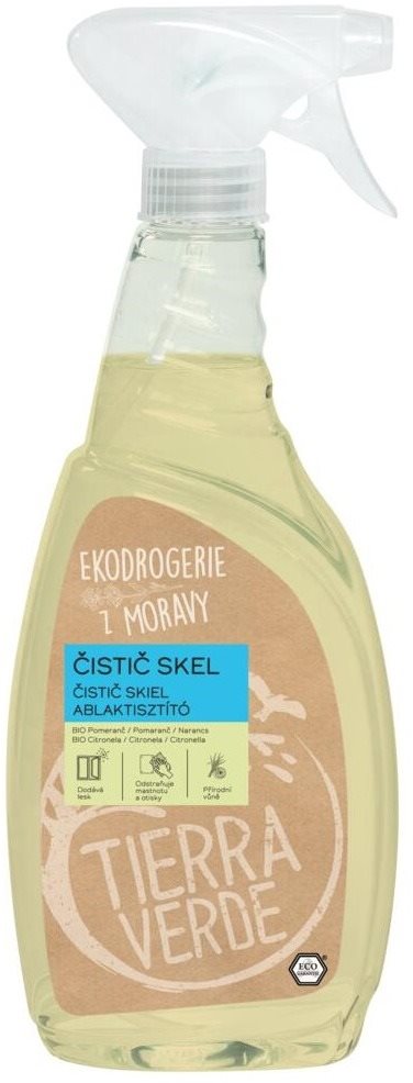 TIERRA VERDE, čistič skiel BIO, pomaranč a citronela, sprej, 750 ml