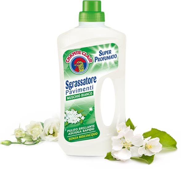 CHANTE CLAIR Muschio Bianco odmasťujúci prostriedok na podlahy 750 ml