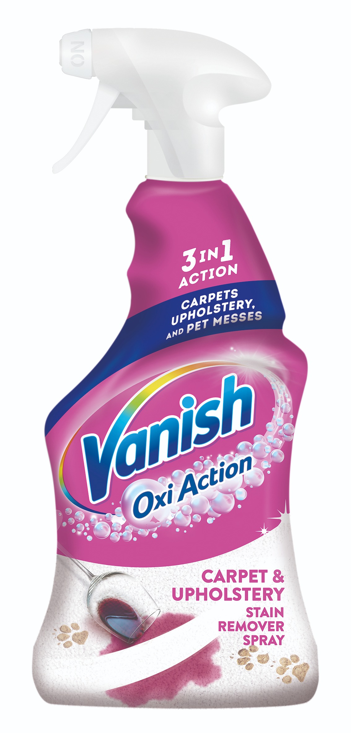 VANISH Oxi Action Powerspray na koberce 500 ml