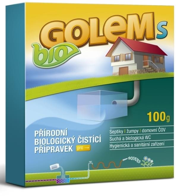 BIO GOLEM S na septiky a žumpy, 100 g
