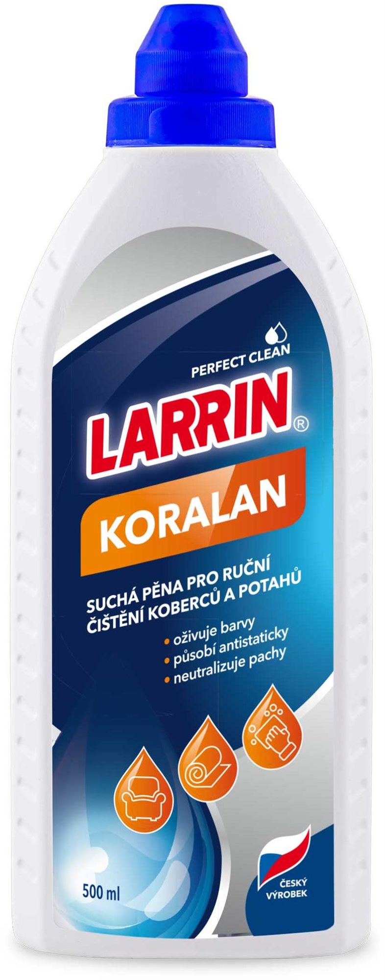 LARRIN Koralan R na koberce a poťahy, 500 ml