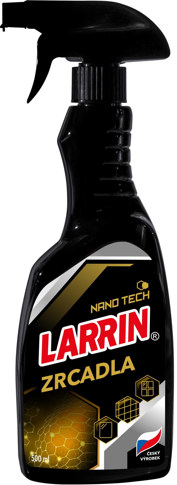 LARRIN NANO čistič skiel zrkadiel a obkladov 500 ml
